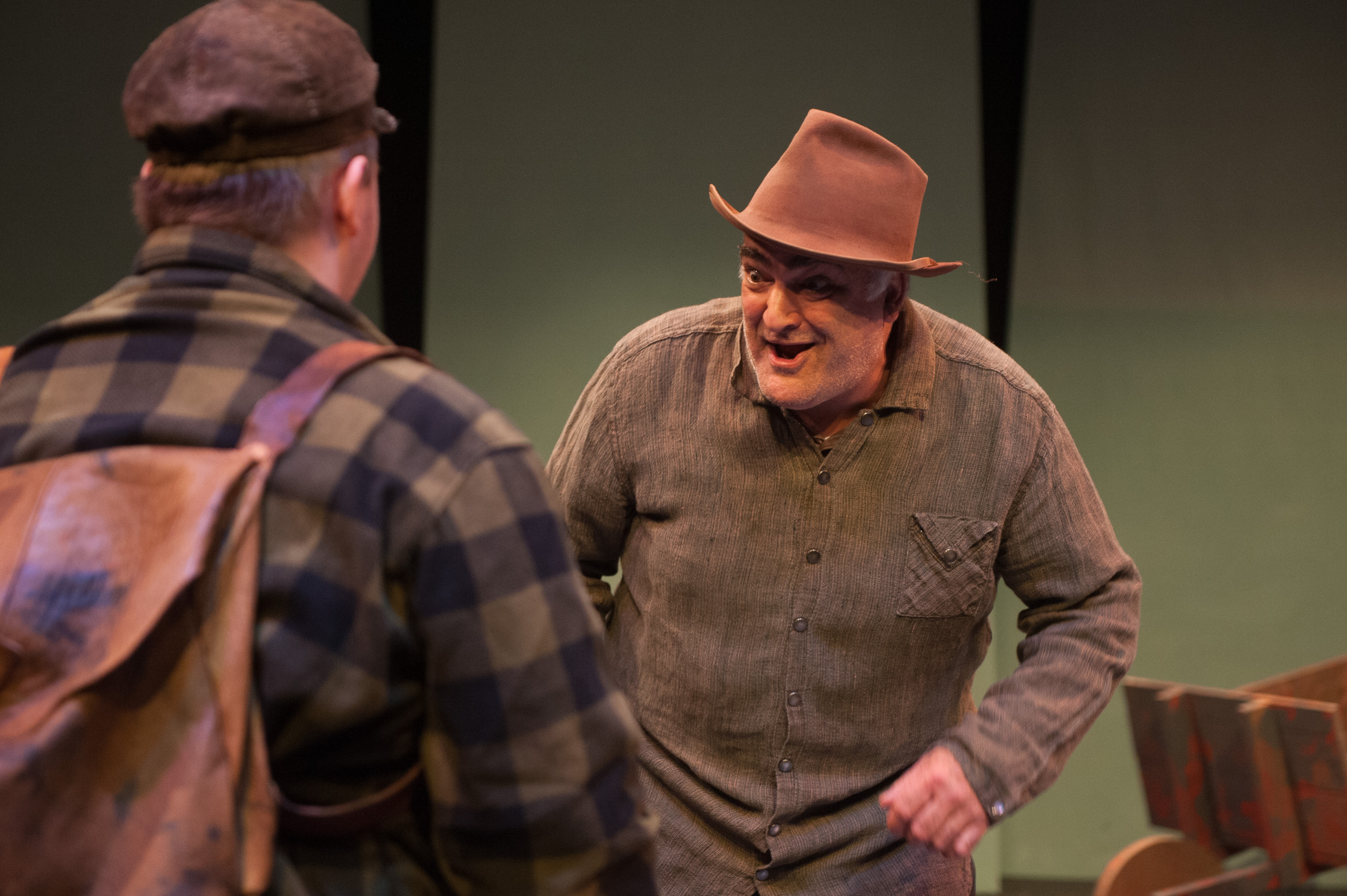 Robert Eddy, First Light Studios captures Mark S. Robert's brilliant portrayal of Ol' Farmer Walter K in this scene from LNT's premiere production of DISAPPEARANCES directed & adapted for stage by Kim Allen Bent